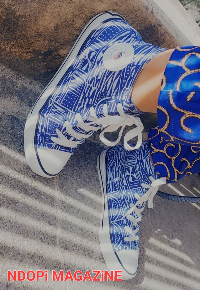a/                  NDOPI SNEAKERS by Laura Loudjop inspired by Shama B.